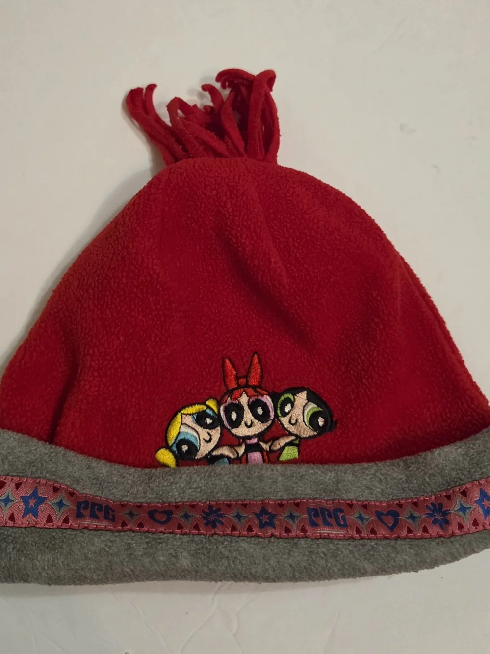 Vintage Powerpuff Girls Beanie Cartoon Network One Size